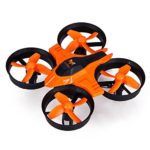Mini RC Drone,F36 Remote Control Quadcopter with 2.4GHz 4CH 6 Axis Gyro mini Drone for Indoor-Outdoor Fly, Headless Mode helicopter (orange )