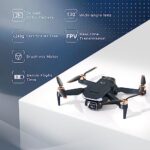 Durable Brushless Motor Drone with 84 Mins Super Long Flight Time, Drone with 2K HD Camera for Beginners, CHUBORY A77 WiFi FPV Quadcopter, Follow Me, Auto Hover, Carrying Case, 3 Batteries
