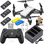 Tello Drone Quadcopter Boost Combo Plus with 3 Batteries, Charging Hub, GameSir T1D Remote Controller and More