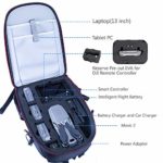 Smatree Hard Shell Backpack Compatible with DJI Mavic 2 Pro/Zoom Drone/DJI Osmo Pocket 2/DJI Osmo Pocket, Waterproof Case, Extension Rod