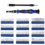 XOOL 140 in 1 Precision Screwdriver Set with 120 Bits Magnetic Driver Kit Professional Electronics Repair Tool Kit for Repair Computer, PC, MacBook, Laptop, Tablet, iPhone, Xbox, Game Console