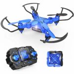 DROCON Mini RC Drone for Kids, Portable Pocket Quadcopter with Altitude Hold Mode, One-Key Take-Off & Landing, 3D Flips and Headless Mode, Easy to Fly for Beginners, Great Gift