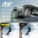 Holy Stone HS440D Drones with Camera for Adults 4K, Foldable GPS Drone with 19Mins Flight Time, Auto Return, Follow Me, Waypoints, 5G Transmission, Under 249g Easy for Beginners