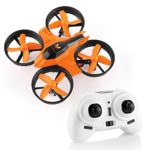 Mini Quadcopter Drone, F36 Mini RC Drone 2.4G 4CH 6Axis Gyro Remote Control Nano Drone RTF for Kids Adults Beginners – Headless Mode, 3D Flip, One Key Return