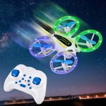 Mini Drone with Altitude Hold and Headless Mode ArgoHome RC Quadcopter with 3D Flips and High Speed Spin Function,Portable Pocket Drone for Kids & Beginners Extra Batteries and Remote Control