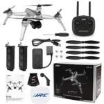 40mins(20+20) Long Flight Time Drone for Adults,JJRC Drone with 2K FHD Camera Live Video, 5G WiFi FPV GPS Return Home Quadcopter with Brushless Motor, Follow Me, Long Control Range (Gray)