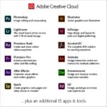 Adobe Creative Cloud | Entire Collection of Adobe Creative Tools Plus 100GB Storage | 1-Month Subscription with Auto-Renewal, PC/Mac