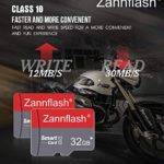 ZannFlash 32GB 2-Pack Micro SD Card Class 10, Tf Card Memory Card High Speed MicroSD Card with Adapter for Smartphones, Tablets, Drones, Action Cameras, DSLR and 4K or Full HD Camcorder