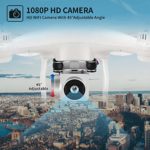Drone with Camera for Adults,1080P HD Camera Drones for Beginners with Gravity Sensor, Altitude Hold, Headless Mode, 3D Flip, 40Mins Flight Time RC Quadcopter with 2 Batteries…