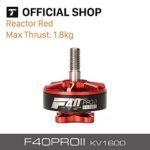 T-motor F40 PRO II 1600KV Reactor Red Brushless Waterproof Motor For FPV VTOL RC Drone