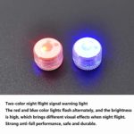 TOMAT Mavic Mini 2/Mini Night Flight Light Headlight + LED Warning Light Signal Night Flashing Lights for DJI Mini 2 / Mavic Mini Drone Accessories