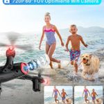 Syma X400 Mini Drone with Camera for Adults & Kids 720P Wifi FPV Quadcopter with App Control, Altitude Hold, 3D Flip, One Key Function, Headless Mode, 2 Batteries, Easy to Fly for Beginners