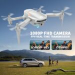 KGF Mini Drone with Camera,1080P HD FPV Foldable Drones for Kids,Adults,Gesture Control, Stable Altitude Hold, One Key Take Off/Land, 3D Flips, Waypoints Fly, Gravity Control, Kids Drone,2 Batteries