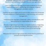 Drones in Agriculture: Unlocking Precision Farming Solutions