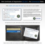 Mavic 2 Pro | Zoom Drone – FAA ID Bundle – Labels (3 Sets of 3) + FAA UAS Registration ID Card for Commercial Pilots + 6 Battery Labels