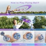 Upgraded Flying Ball Toys for Kids,Magic Flying Boomerang Ball Spinners Rechargeable Hand Controlled 360° LED Rotating Flying Space Orb Toy,Flying Ball Drone for Boys and Girls Outdoor Indoor(Blue)